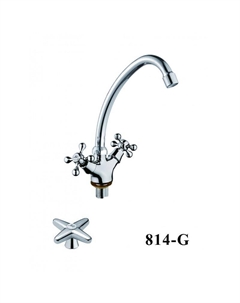 Смеситель для кухни D153814-G цвет Хром D-lin