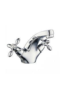 Смеситель для раковины D110808 цвет Хром D-lin