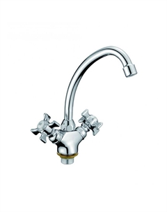 Смеситель для кухни D156807-G цвет Хром D-lin