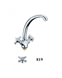 Смеситель для кухни D156819 цвет Хром D-lin