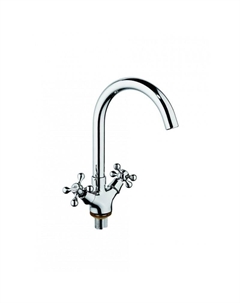 Смеситель для кухни D153810-E цвет Хром D-lin