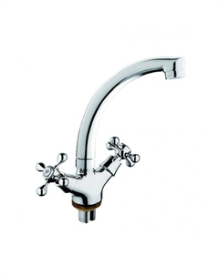 Смеситель для кухни D153810-B цвет Хром D-lin