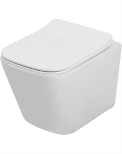 Унитаз L2W 342541 подвесной цвет Белый с сиденьем Микролифт Logan