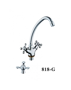 Смеситель для кухни D153818-G цвет Хром D-lin