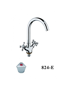 Смеситель для кухни D153824-E цвет Хром D-lin