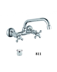 Смеситель для кухни D142811 цвет Хром D-lin