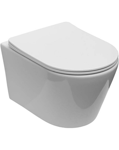Унитаз L6W 331866 подвесной цвет Белый с сиденьем Микролифт Logan