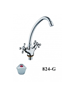 Смеситель для кухни D153824-G цвет Хром D-lin