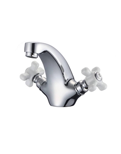 Смеситель для раковины D110806 цвет Хром D-lin