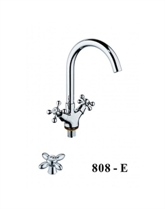 Смеситель для кухни D153808-E цвет Хром D-lin