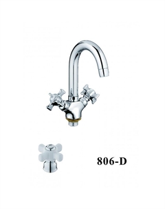 Смеситель для кухни D156806-D цвет Хром D-lin