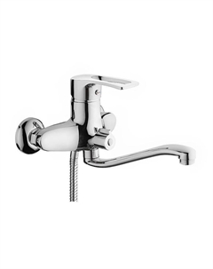 Смеситель для ванны D146422 универсальный цвет Хром D-lin