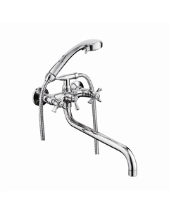 Смеситель для ванны D145807-6 универсальный цвет Хром D-lin