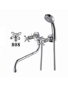 Смеситель для ванны D143808 универсальный цвет Хром D-lin