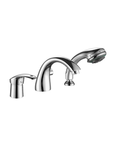 Смеситель на борт ванны D190401 цвет Хром D-lin