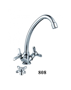 Смеситель для кухни D151808 цвет Хром D-lin