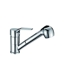 Смеситель для кухни D158403 цвет Хром D-lin