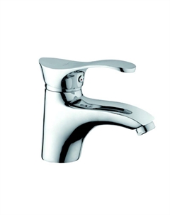 Смеситель для раковины D110405 цвет Хром D-lin