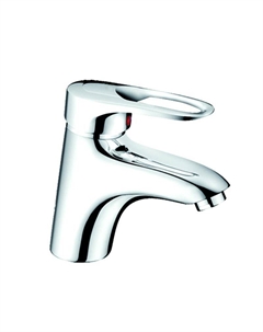 Смеситель для раковины D110404 цвет Хром D-lin