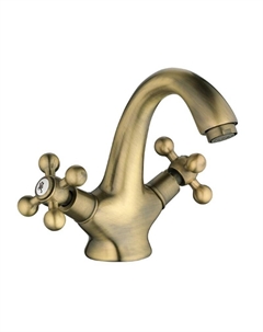 Смеситель для раковины D110816-1 цвет Бронза D-lin