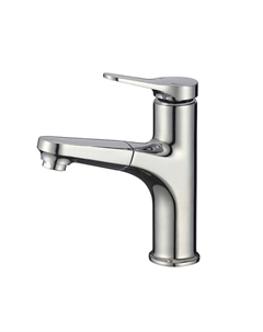 Смеситель для раковины D158367 цвет Хром D-lin