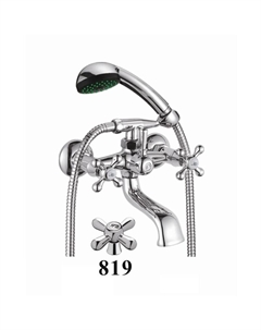 Смеситель для ванны D130819 цвет Хром D-lin