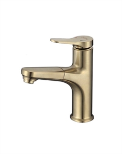 Смеситель для раковины D158367-J цвет Золотой сатин D-lin