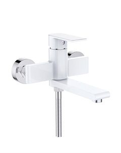 Смеситель для ванны D130363-C цвет Белый матовый D-lin