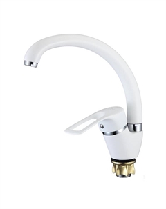 Смеситель для кухни D150422-C цвет Белый D-lin