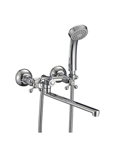 Смеситель для ванны D143810-F универсальный цвет Хром D-lin