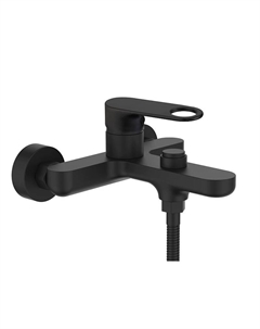 Смеситель для ванны D130377-A цвет Черный матовый D-lin