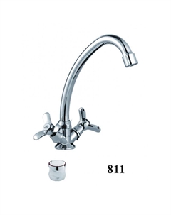 Смеситель для кухни D151811 цвет Хром D-lin