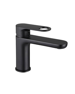 Смеситель для раковины D110377-A цвет Черный матовый D-lin