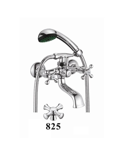 Смеситель для ванны D130825 цвет Хром D-lin