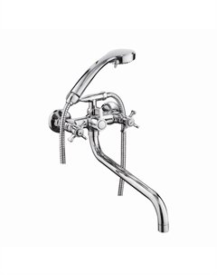 Смеситель для ванны D146807-6 универсальный цвет Хром D-lin