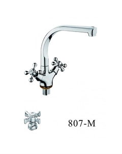 Смеситель для кухни D153807-M цвет Хром D-lin