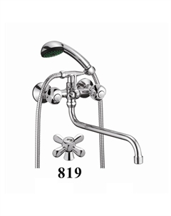 Смеситель для ванны D140819 универсальный цвет Хром D-lin