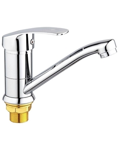 Смеситель для кухни D151401-1 цвет Хром D-lin