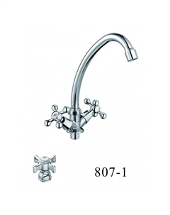 Смеситель для кухни D151807-1 цвет Хром D-lin