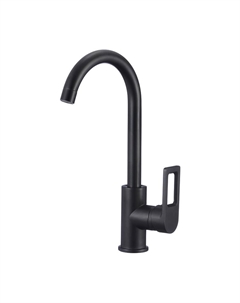 Смеситель для кухни D155308-A цвет Черный матовый D-lin