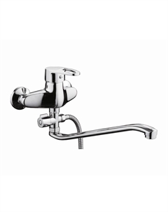 Смеситель для ванны D140452-6 универсальный цвет Хром D-lin