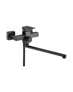 Смеситель для ванны H147324-A универсальный цвет Черный матовый D-lin