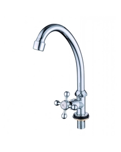 Кран для одного типа воды D151911-1 цвет Хром D-lin