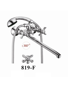 Смеситель для ванны D145819-F универсальный цвет Хром D-lin