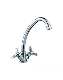 Смеситель для кухни D151818 цвет Хром D-lin