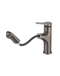 Смеситель для раковины D158367-S цвет Графит матовый D-lin