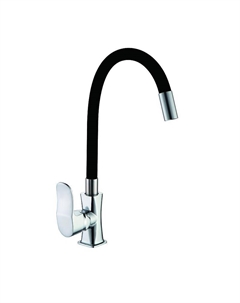 Смеситель для кухни D155318-1 цвет Хром Черный D-lin