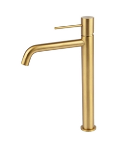 Смеситель для раковины Vita 43311-3 Шлифованное золото Kaiser