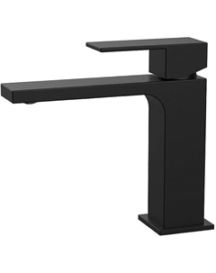 Смеситель для раковины Cube 01211-9 Черный матовый Kaiser