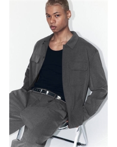 Рубашка-овершот плотная с карманами Befree